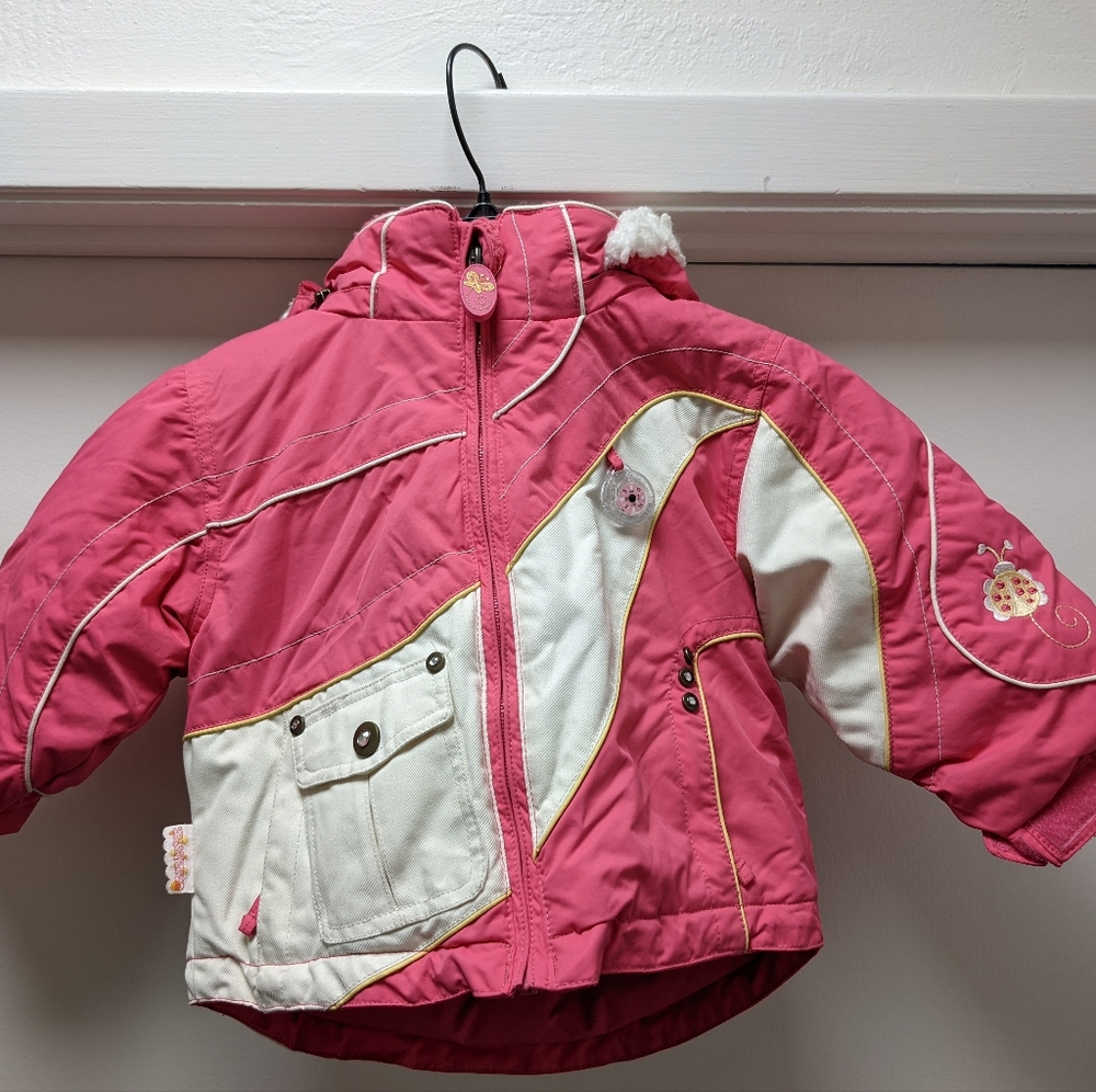 Obermeyer snow jacket with fur hood